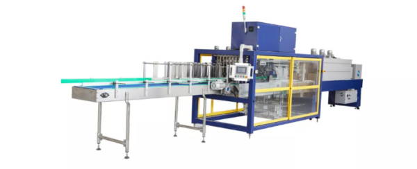 Fully automatic shrink wrapping package machine