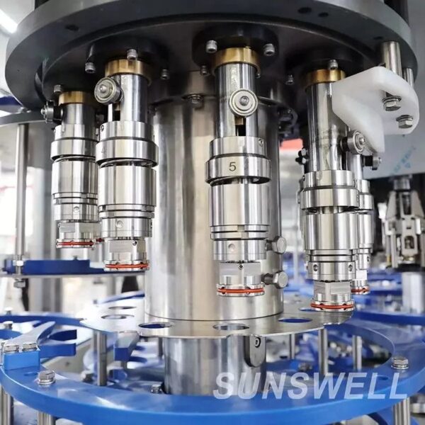 Sunswell - New product 4 in 1sunflower oil filling machine for PET and glass bottle - Image 2