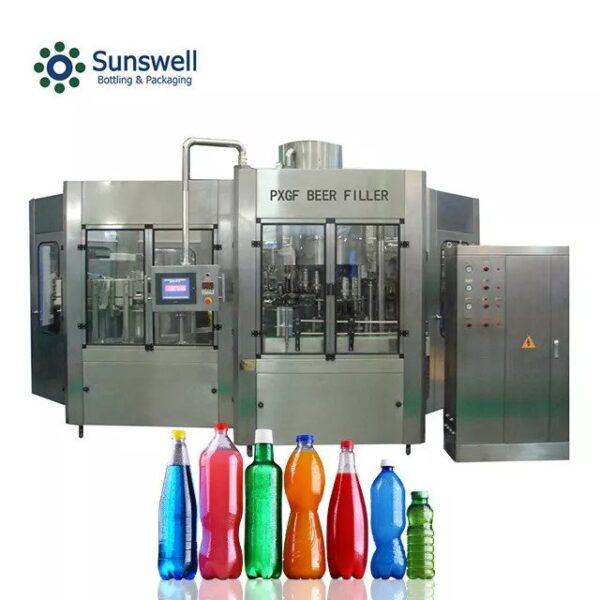 Sunswell - Carbonated Soda Soft Drink Production line Carbonated Beverage Csd Making Filling Bottling