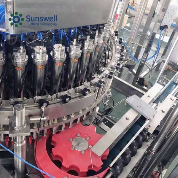 Sunswell - New arrival Electronic measuring cup filling machine for non carbonated juice coffee tea and carbonated drink - Image 5