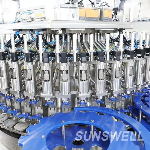 Sunswell - New product 4 in 1sunflower oil filling machine for PET and glass bottle - Image 3