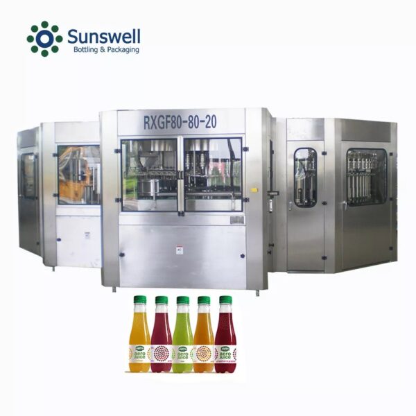 Sunswell - Hot filling machine aloe vera juice production line