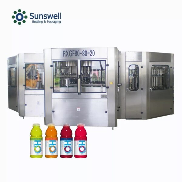 Sunswell - Automatic Liquid Fresh Juice Filling Machine Juice Making Processing machine
