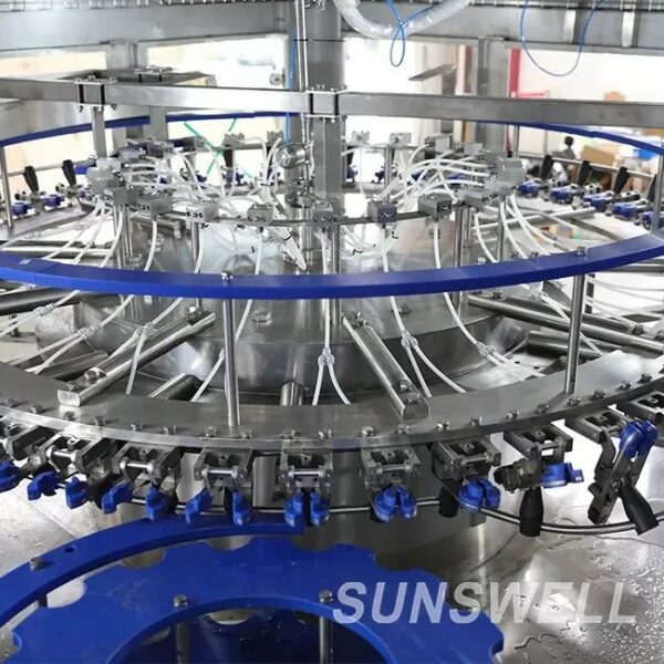 Sunswell - New product 4 in 1sunflower oil filling machine for PET and glass bottle - Image 4