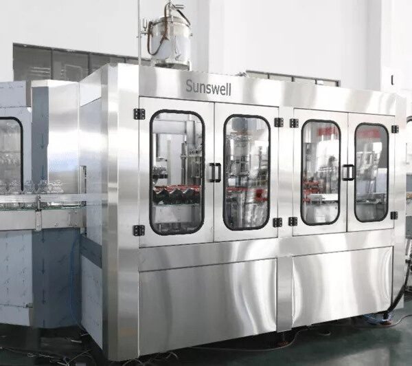 Sunswell - BRXGF Series Glass Bottle Filling Machine for Juice by Mechanical