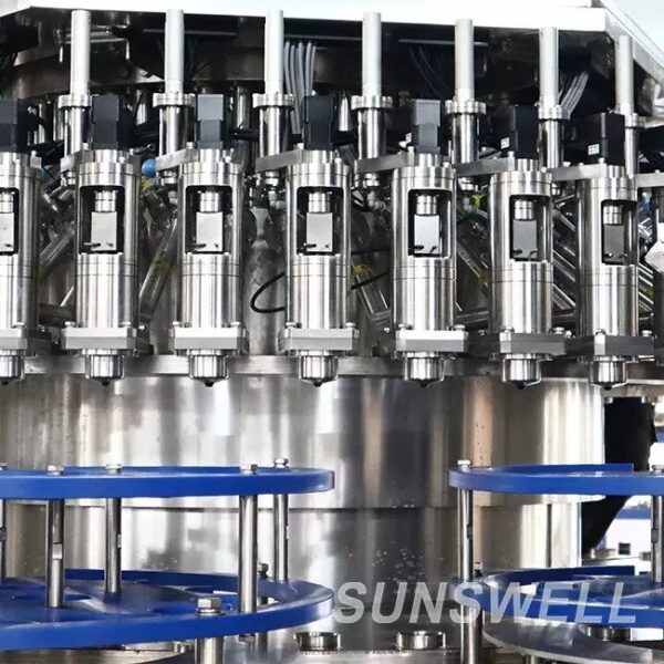 Sunswell - New product 4 in 1sunflower oil filling machine for PET and glass bottle - Image 5