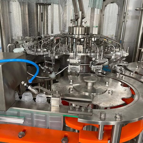 Sunswell - Automatic Litchi Juice Hot Filling Aluminum Foil Sealing Machine With HDPE/PET Bottle - Image 2