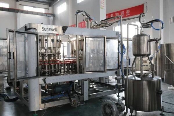 Sunswell - BEGF Series Glass Bottle Filling Machine for HDPE Bottles