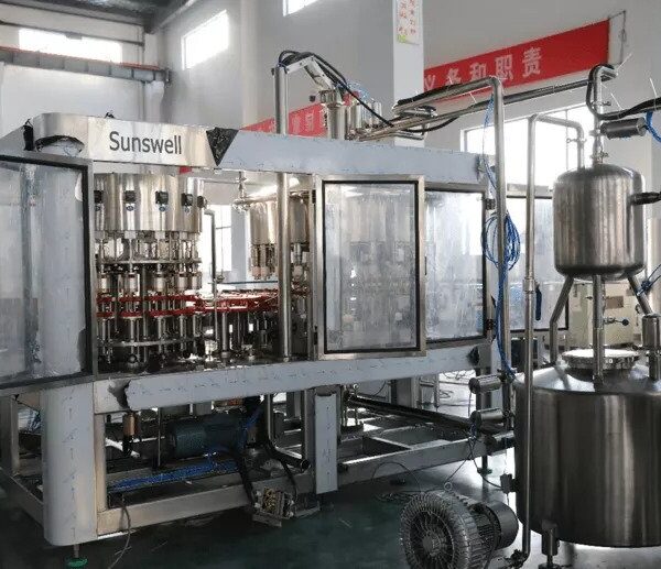 Sunswell - BEGF Series Glass Bottle Filling Machine for HDPE Bottles