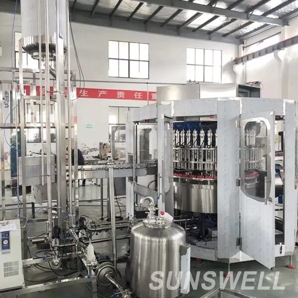 Sunswell - New arrival Electronic measuring cup filling machine for non carbonated juice coffee tea and carbonated drink - Image 2