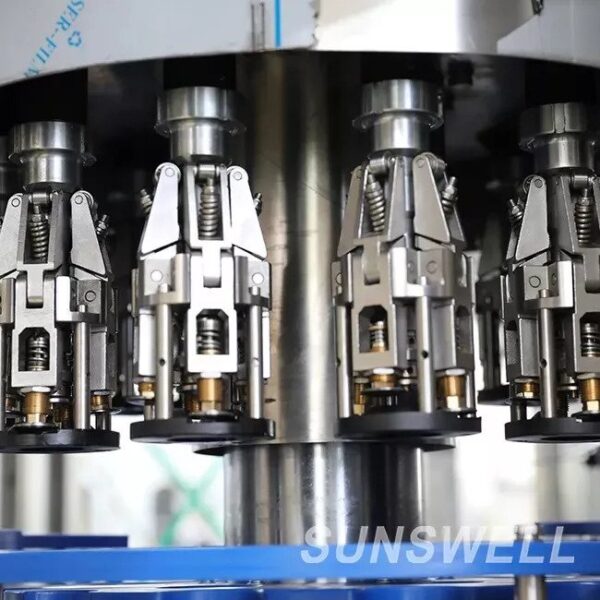 Sunswell - New product 4 in 1sunflower oil filling machine for PET and glass bottle - Image 6