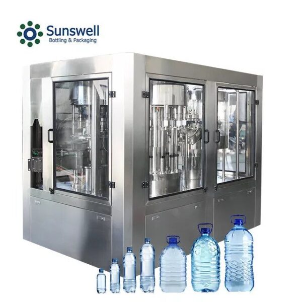 Sunswell - Automatic pure water filling machine PET water bottle production line